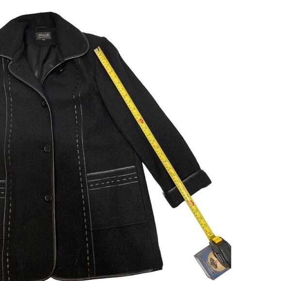 VINTAGE Fennelli Limited Edition Wool Jacket With Scarf - Picture 8 of 10